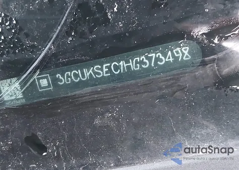 2017 Chevrolet Silverado 1500 2Lz из США, поврежденный, VIN 3GCUKSEC1HG373498